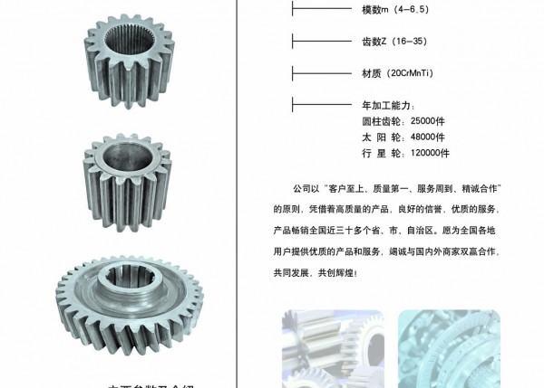 轮边齿轮